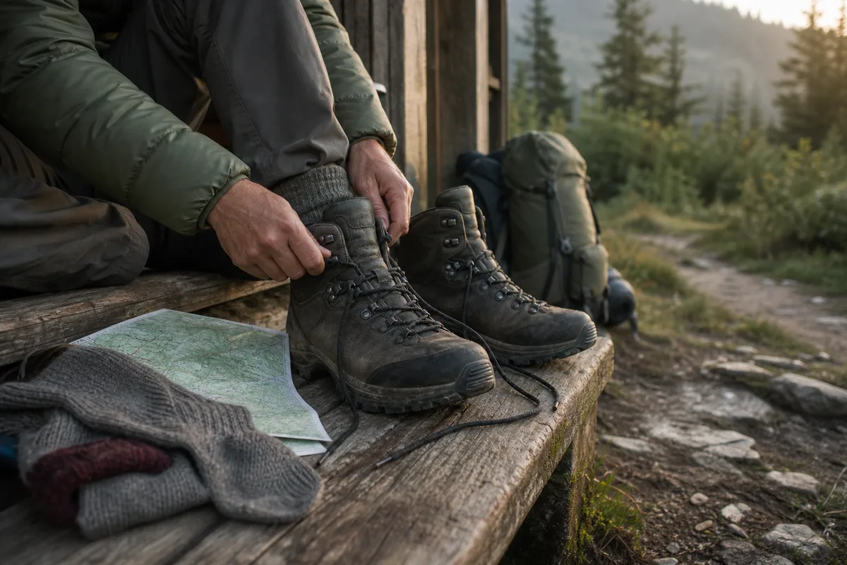 Wanderschuhe für den Fernweg: Auswahl, Größe und Einlaufen